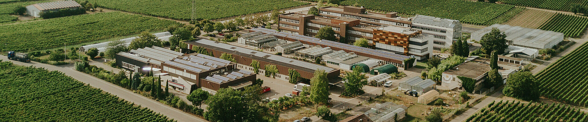 Weincampus von oben